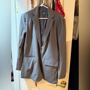 🔥🔥🔥HOT DEAL🔥🔥🔥Wild Fable Charcoal Pinstripe Blazer